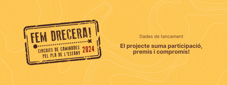 Fem Drecera 2024 creix en participació: més de 2.200 persones han caminat pel Pla de l’Estany!